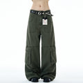 MADWITCH DISTRESSED UTILITY CARGO PANTS #RK164