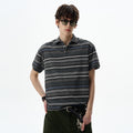 MADWITCH STRIPED POLO SHIRT #0244