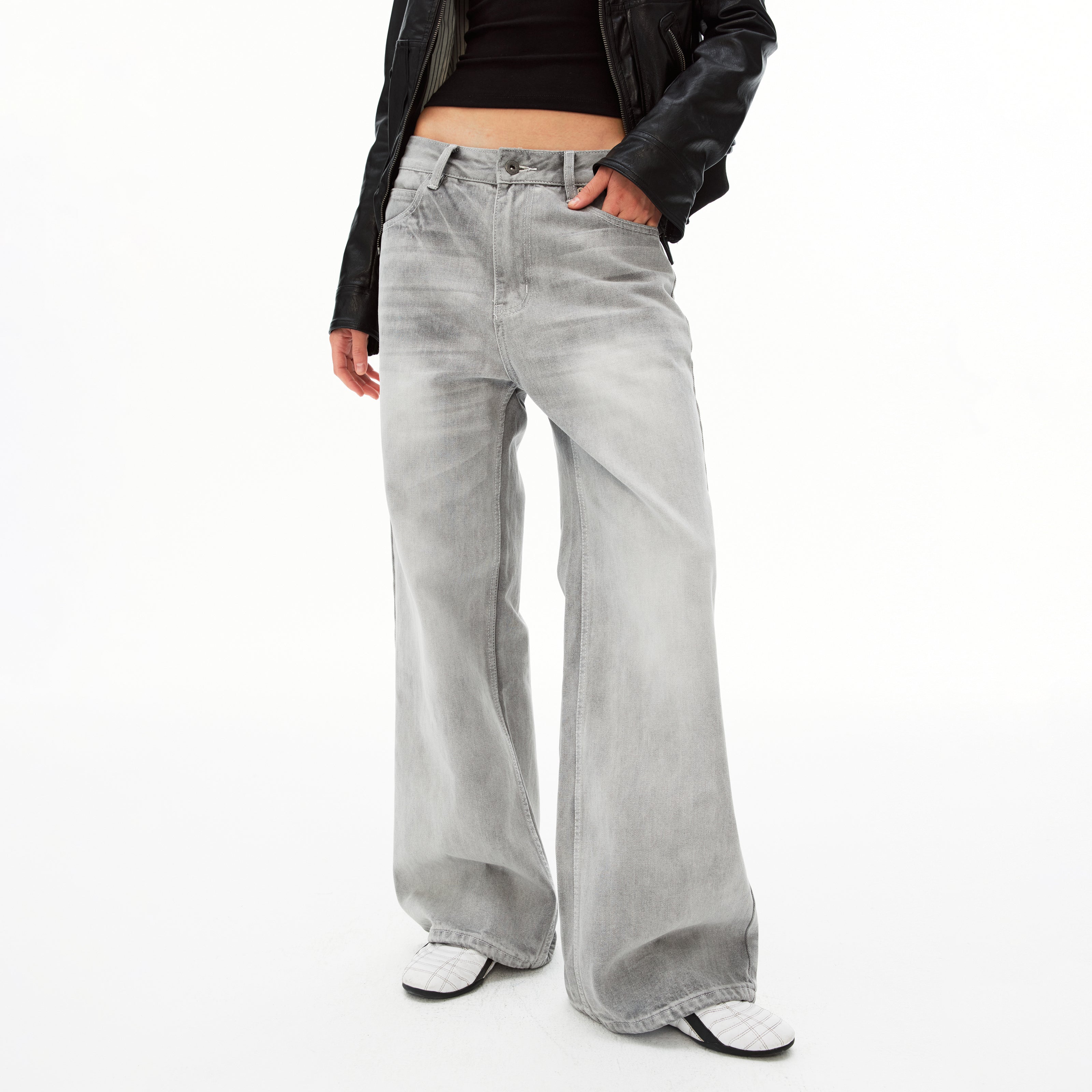 MADWIT VINTAGE GRADIENT JEANS #HK5606