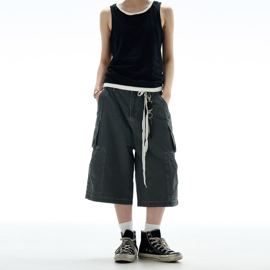 MADWITCH STREET STYLE CASUAL SHORTS #DK113