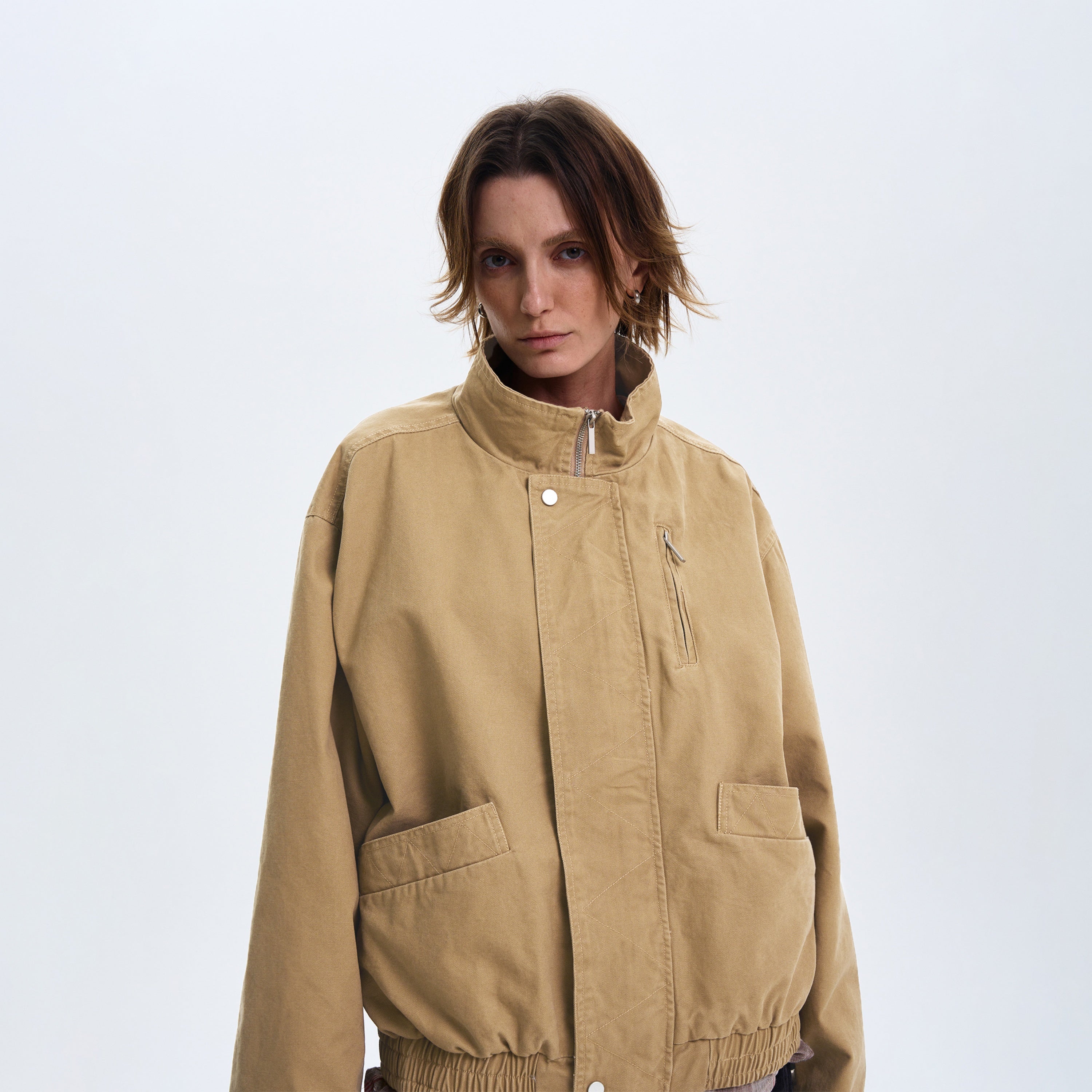 MADWITCH CROPPED AIR FORCE JACKET #171-1