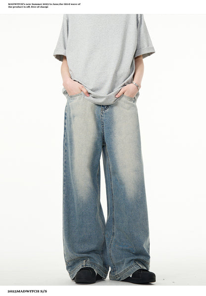 MADWITCH WASHED VINTAGE JEANS #BKJ24108