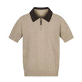 MADWITCH DOUBLE ZIP POLO KNIT TEE CT011 - MadWitch Store