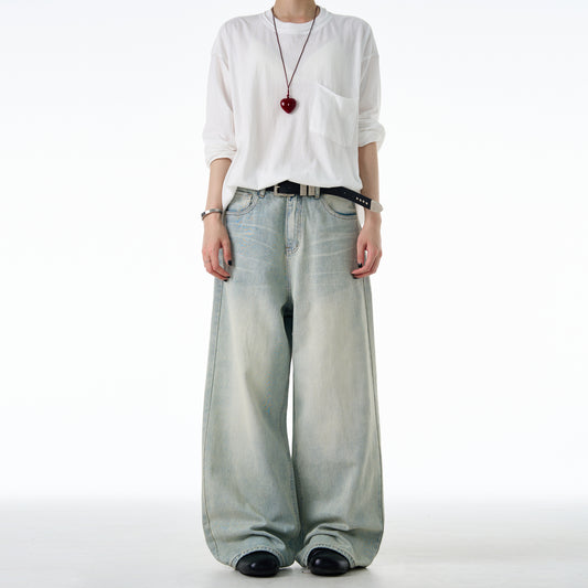 MADWITCH RELAXED WIDE-LEG DENIM #CK9619