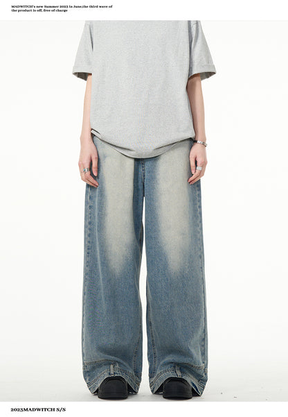 MADWITCH WASHED VINTAGE JEANS #BKJ24108