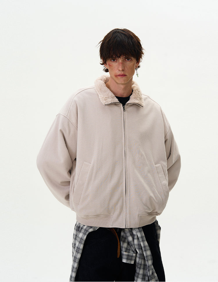 MADWITCH FLEECE-LINED CASUAL JACKET #0175