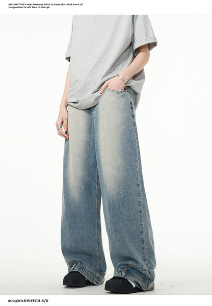 MADWITCH WASHED VINTAGE JEANS #BKJ24108