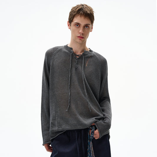 MADWITCH UNISEX EARLY FALL KNIT LONG SLEEVE #MY001-S