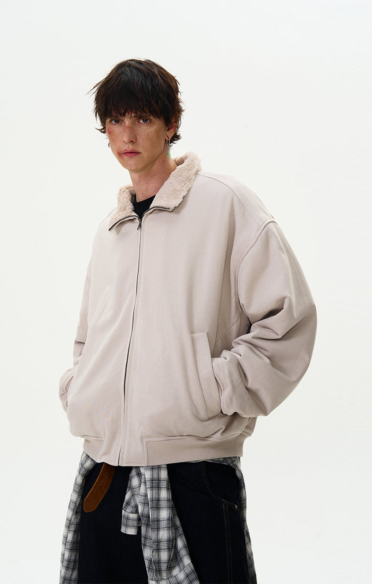 MADWITCH FLEECE-LINED CASUAL JACKET #0175