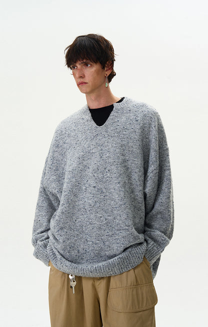 MADWITCH TEXTURED WOOL SWEATER #C142+