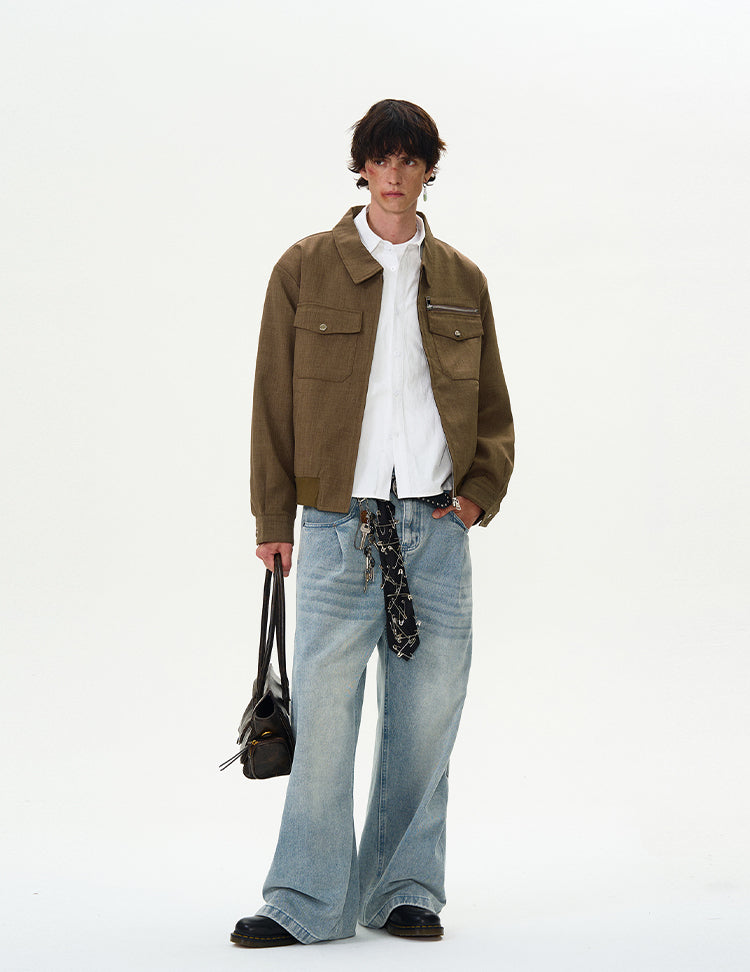 MADWITCH HEAVYWEIGHT VINTAGE JACKET #C013