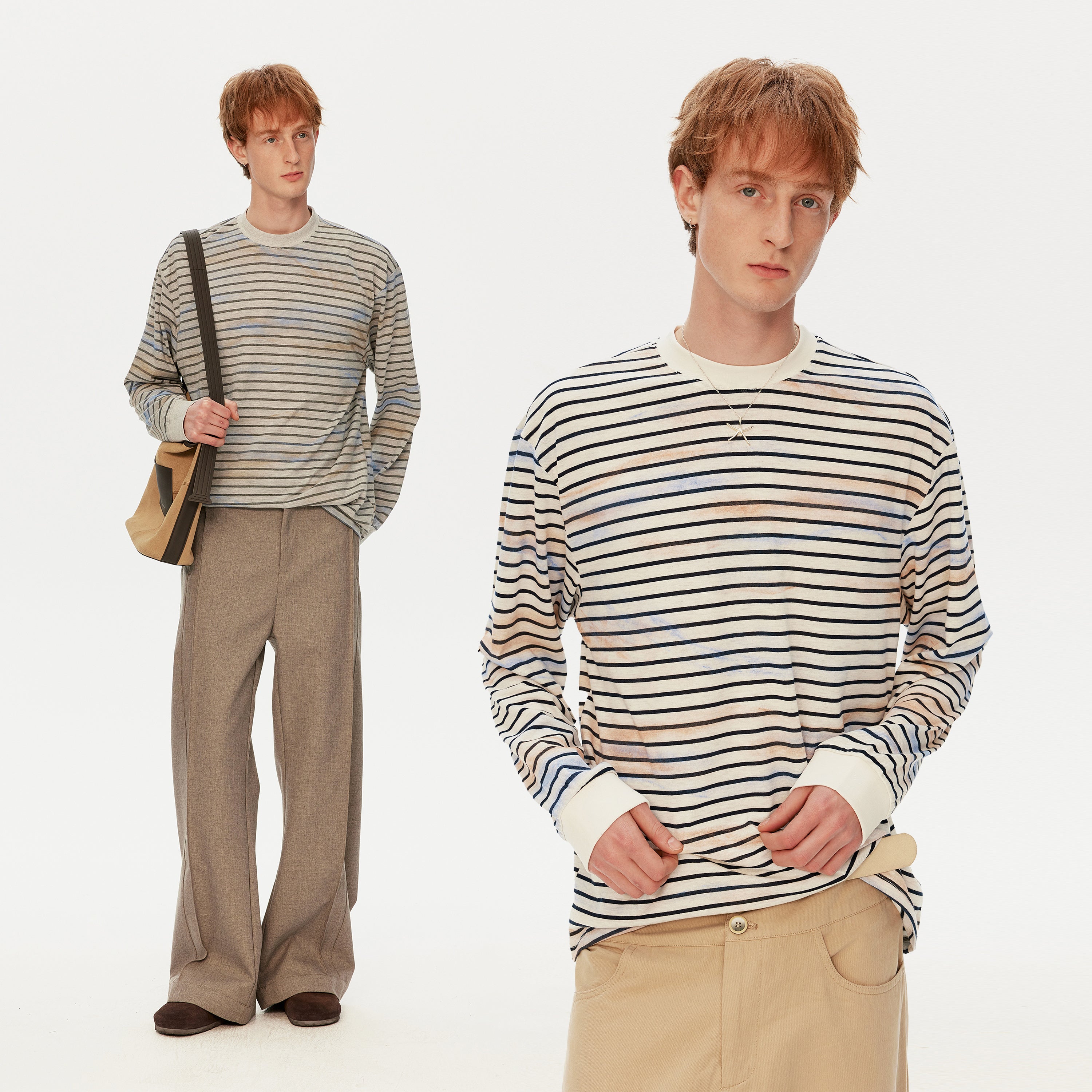 MADWITCH STRIPE LONG SLEEVE TEE #26009