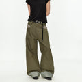 MADWITCH PLAID CARGO BAGGY PANTS #CK61007