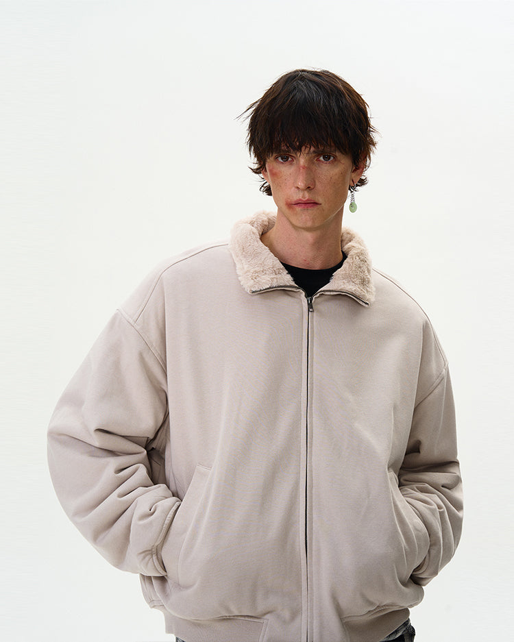 MADWITCH FLEECE-LINED CASUAL JACKET #0175