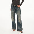 MADWIT WASHED STRAIGHT JEANS #GD003