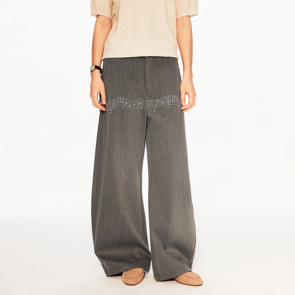 MADWITCH MUSICAL NOTE TROUSERS #CK61001