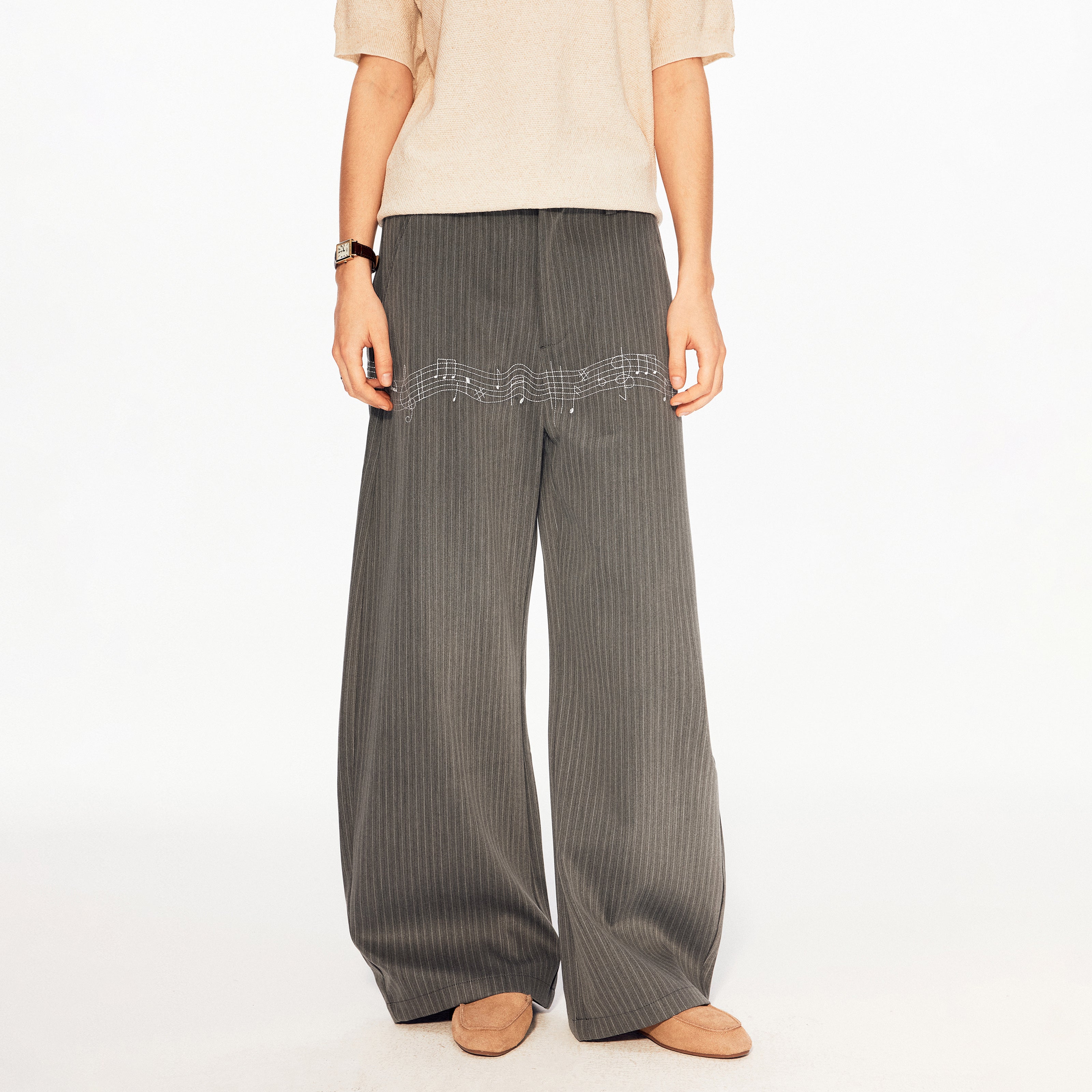 MADWITCH MUSICAL NOTE TROUSERS #CK61001
