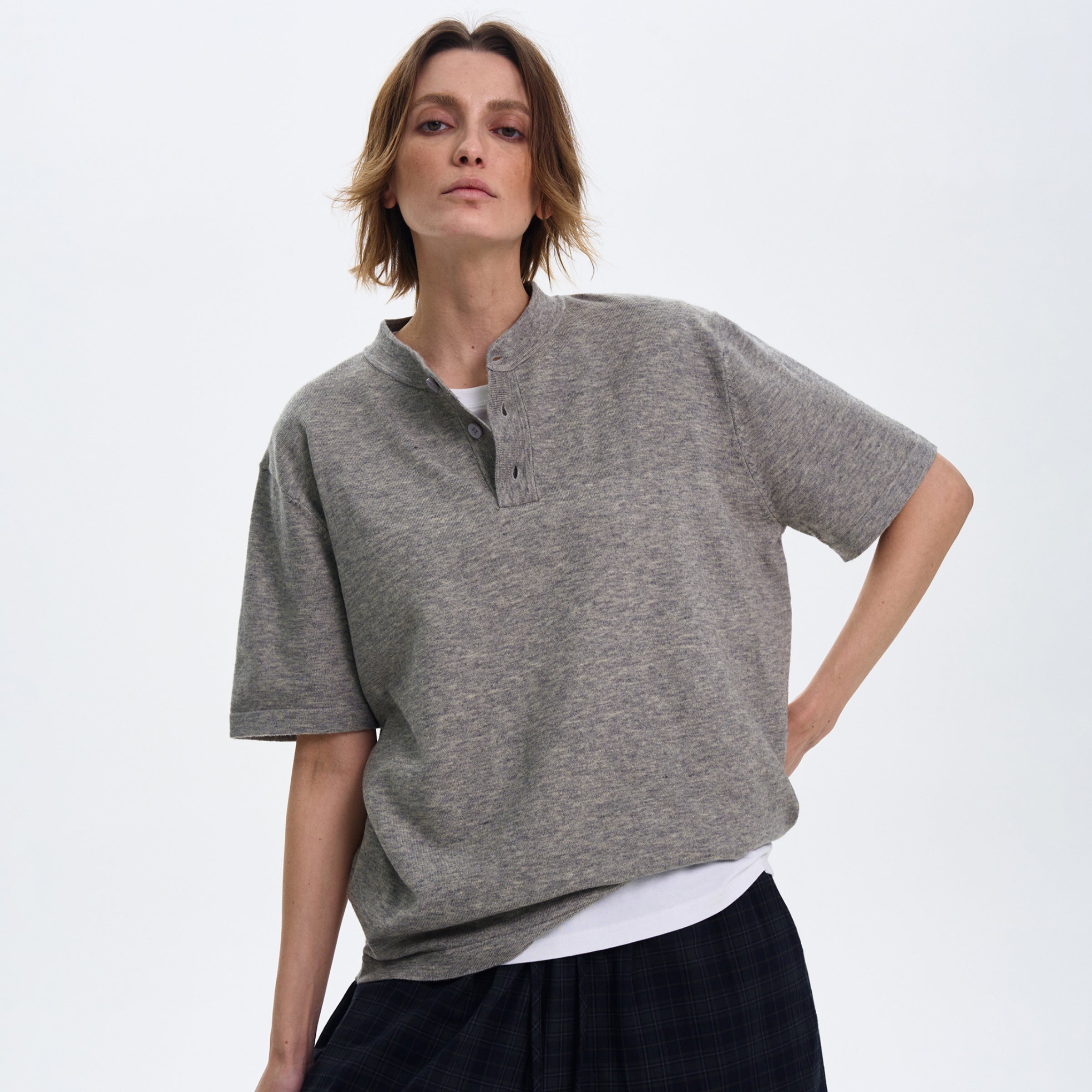 MADWITCH KNITTED SHORT SLEEVE #240271