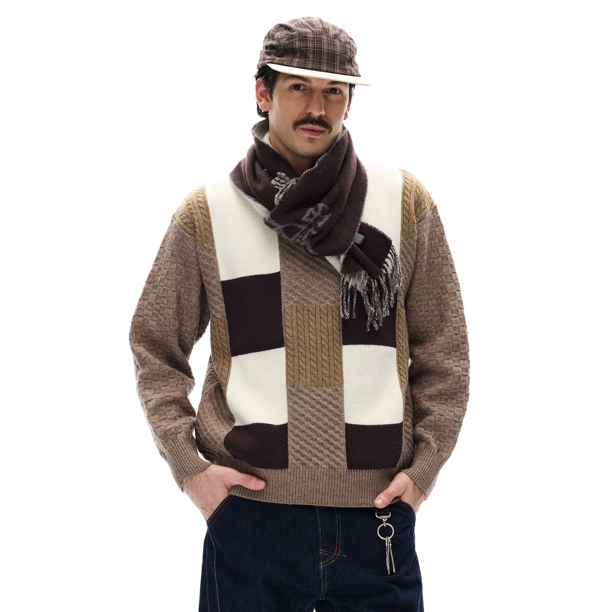 MADWITCH TWIST KNIT SWEATER #AK068