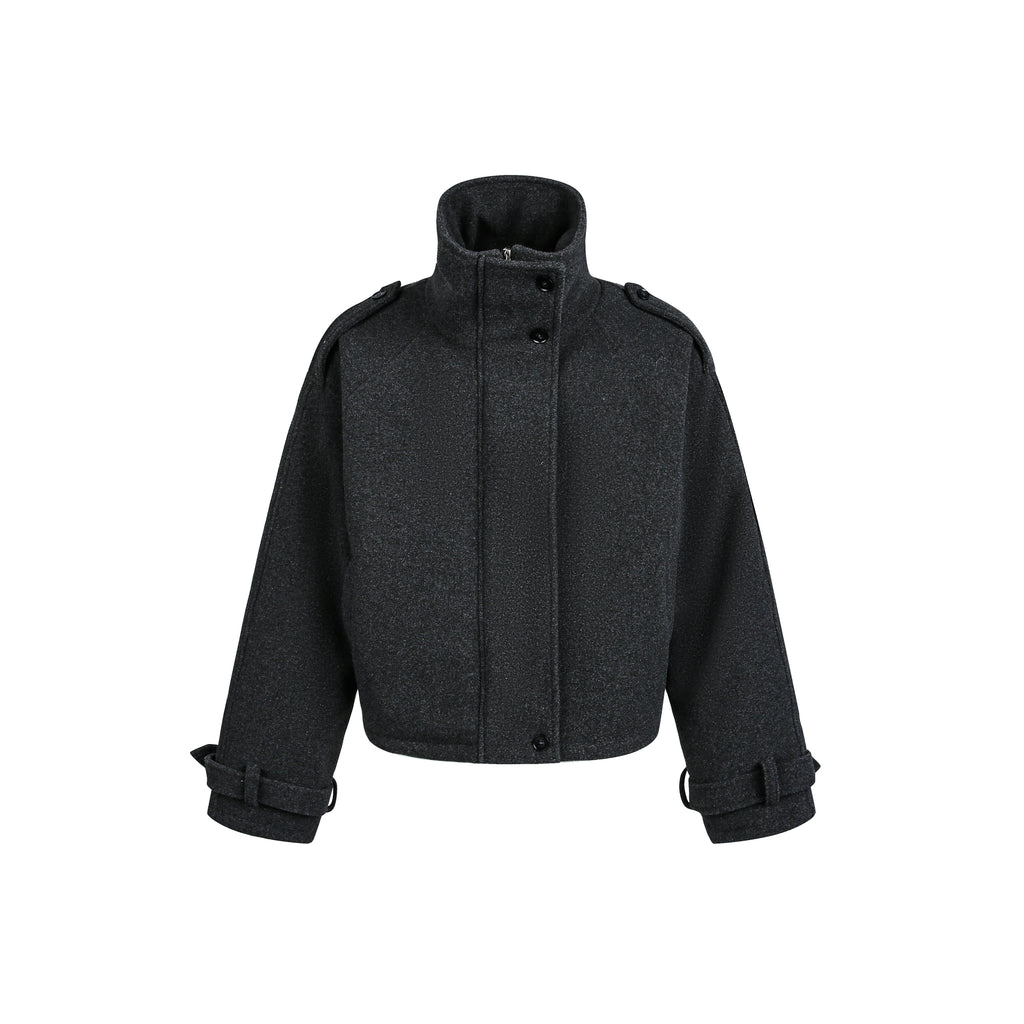 MADWITCH WOOL BOX PARKA #MY162