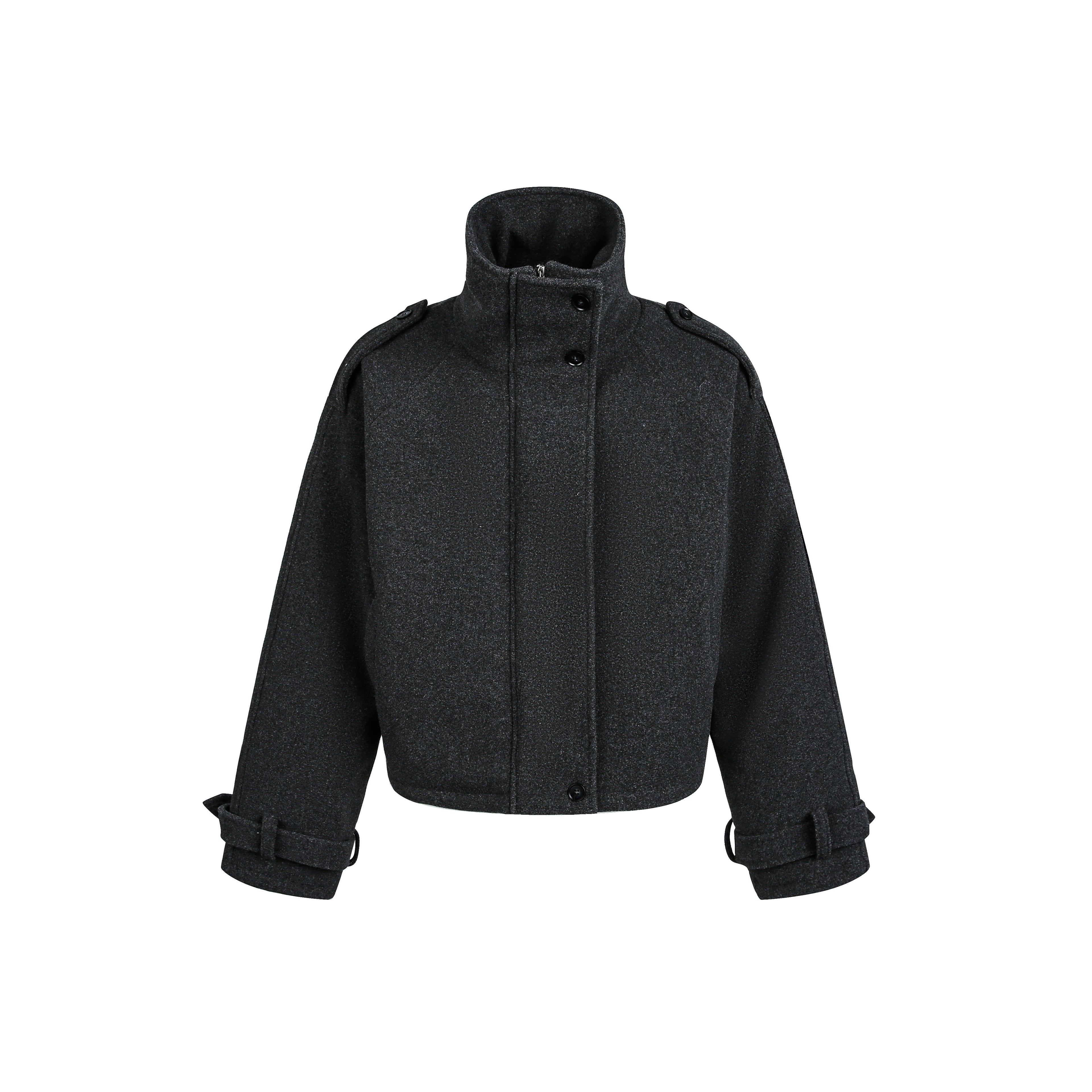 MADWITCH WOOL BOX PARKA #MY162