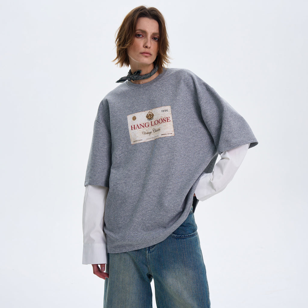 MADWITCH COUPLE’S CASUAL LONG-SLEEVE SHIRT #T555