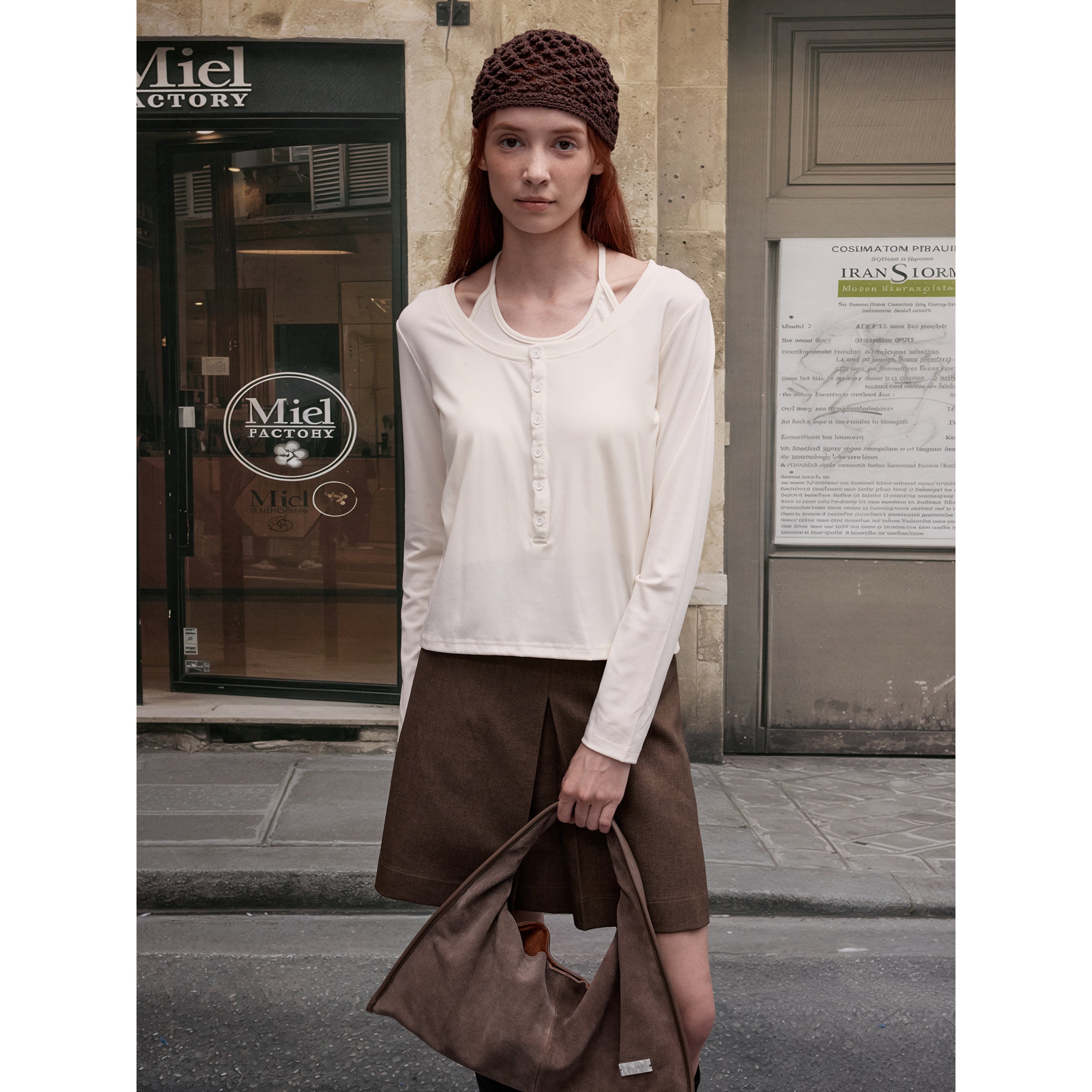 MADWITCH HALTER NECK LONG SLEEVE #27419