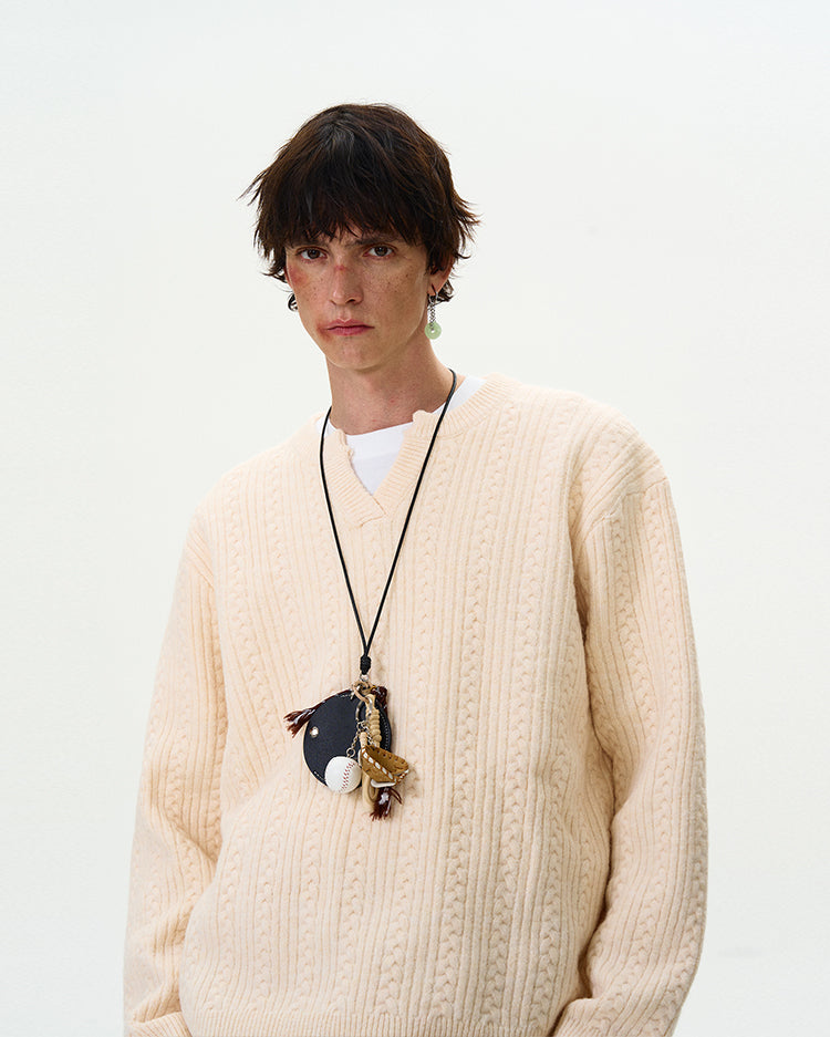 MADWITCH CASUAL KNIT SWEATER #Y322