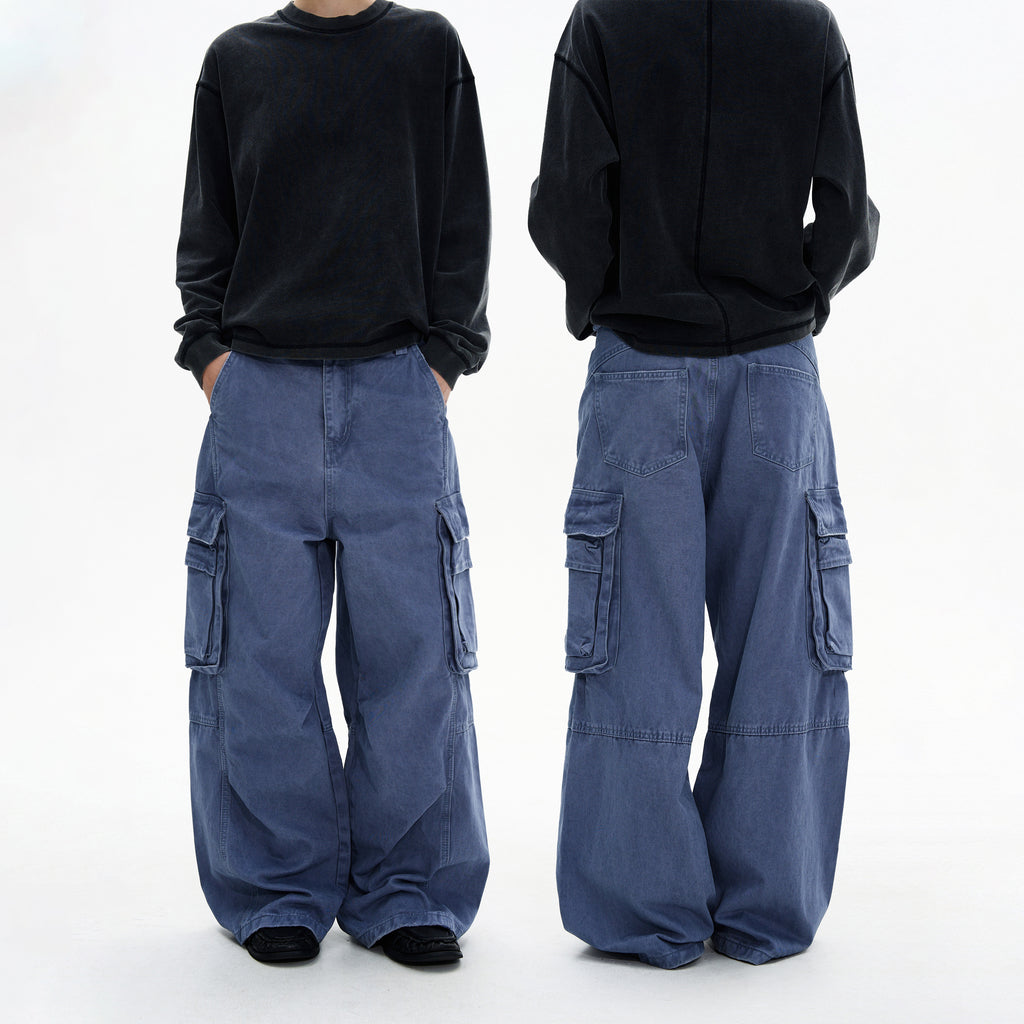 MADWITCH BLEU PLEAT PANTS #DR6815