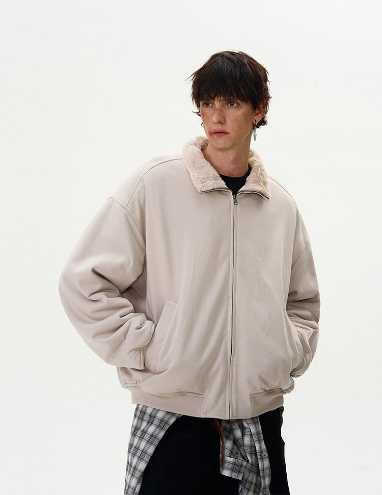 MADWITCH FLEECE-LINED CASUAL JACKET #0175