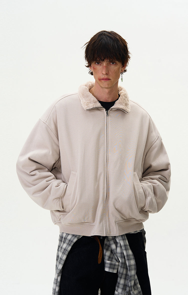 MADWITCH FLEECE-LINED CASUAL JACKET #0175