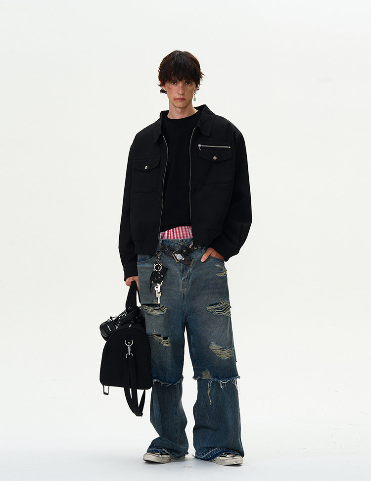 MADWITCH HEAVYWEIGHT VINTAGE JACKET #C013