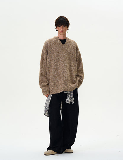 MADWITCH TEXTURED WOOL SWEATER #C142+