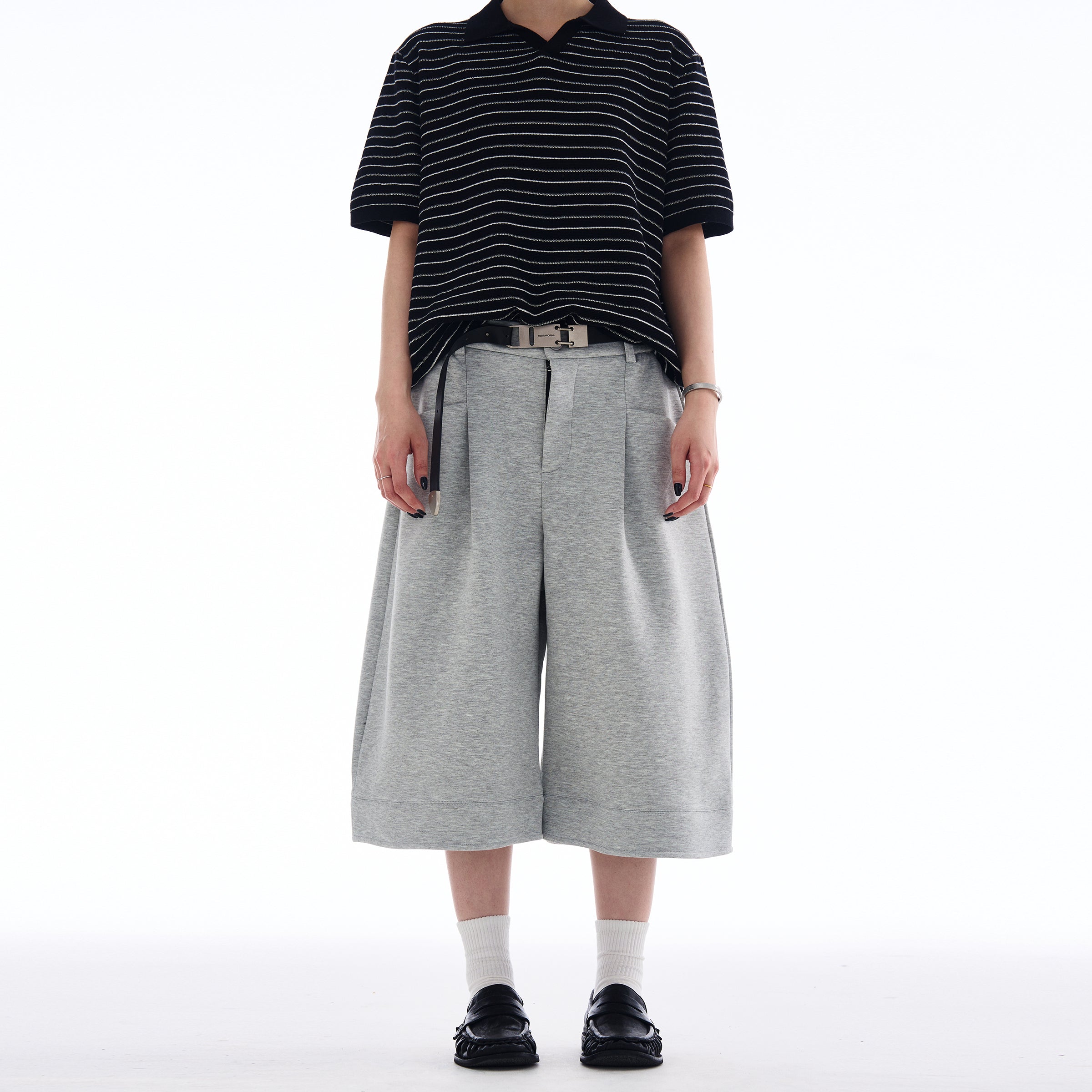 MADWITCH CLEANFIT CASUAL CROPPED PANTS #L538