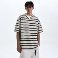 MADWITCH CONTRAST STRIPED T-SHIRT #G1525