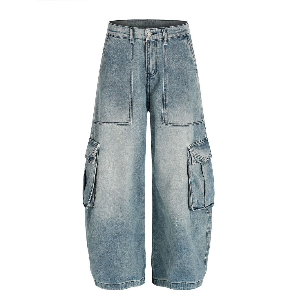 MADWIT UTILITY WASH JEANS #G6856