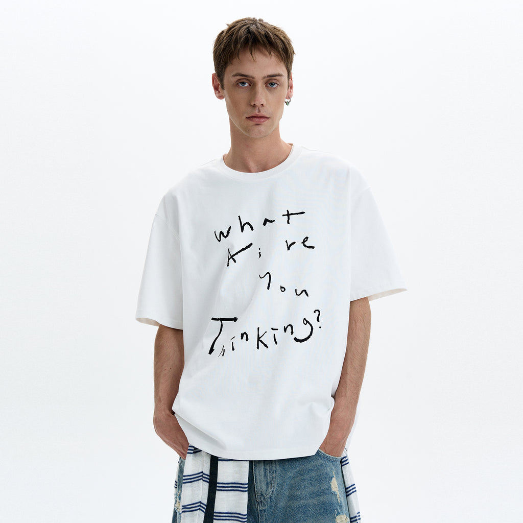 MADWITCH HAND DRAWN GRAPHIC TEE #UT007