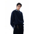MADWITCH FAUX TWO-IN-ONE SHIRT HOODIE #G1004