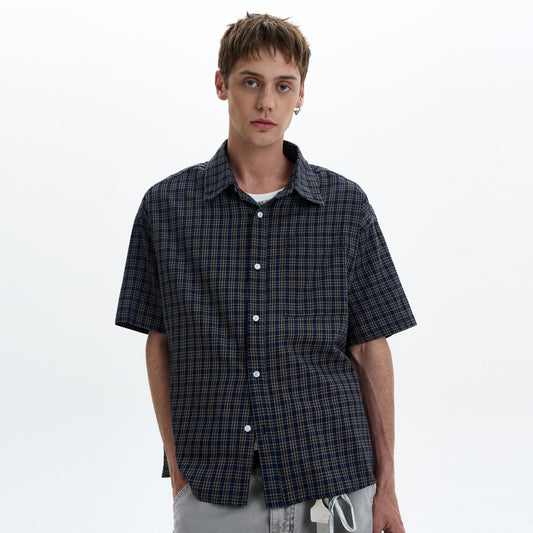 MADWITCH CONTRAST COLLAR SHIRT #CR230/CR232