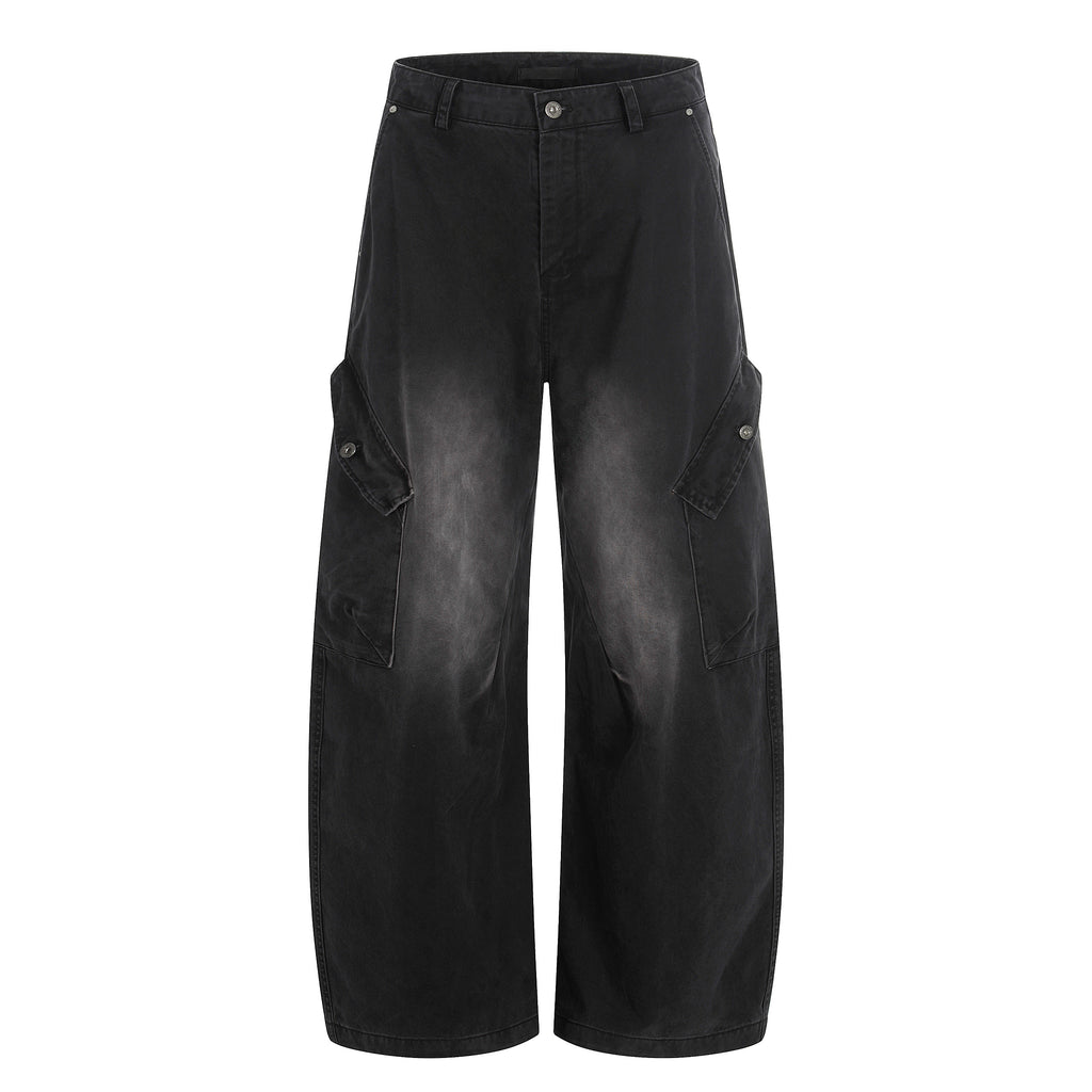 MADWIT VINTAGE WASHED UTILITY PANTS #CK6933