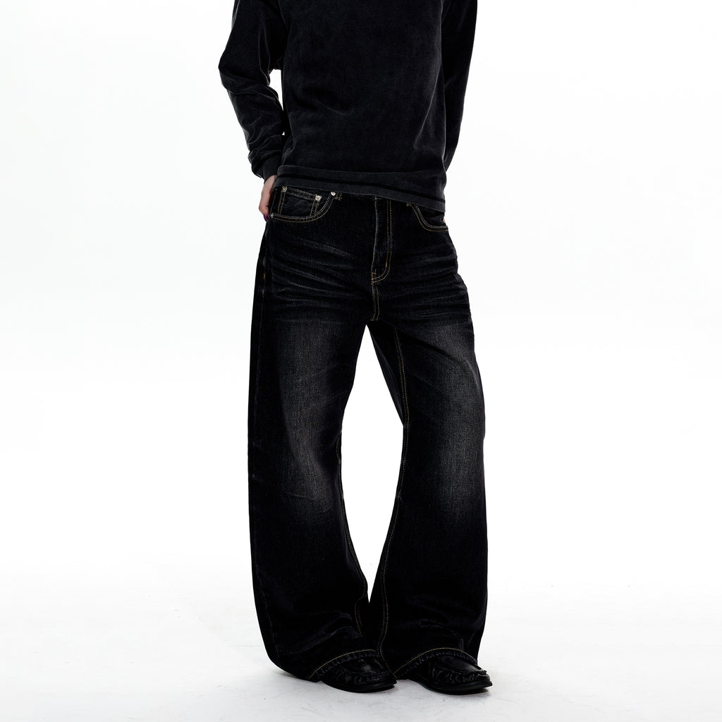 MADWITCH NARROW WASH FLARE JEANS #6118