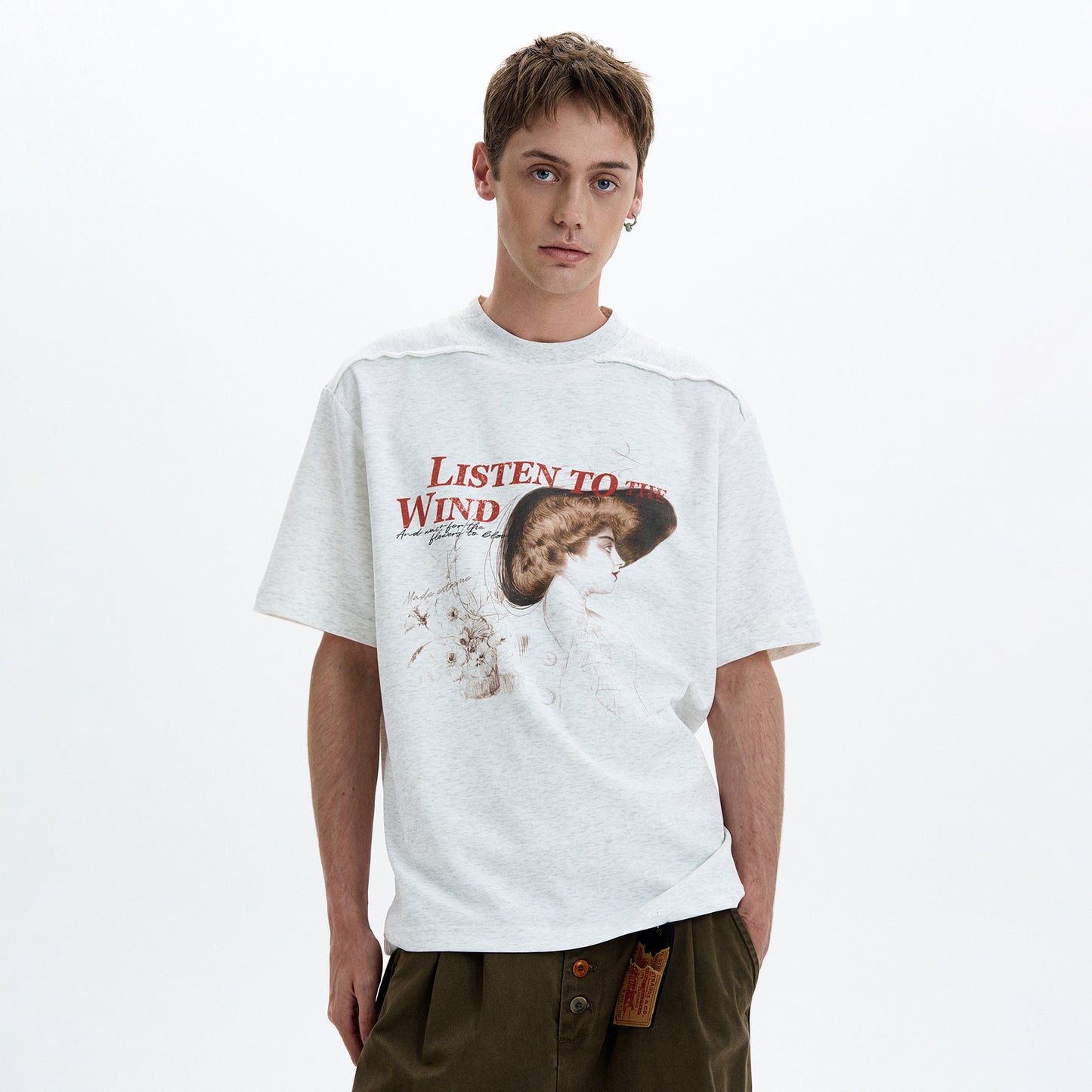 MADWIT VINTAGE GRAPHIC TEE #25081