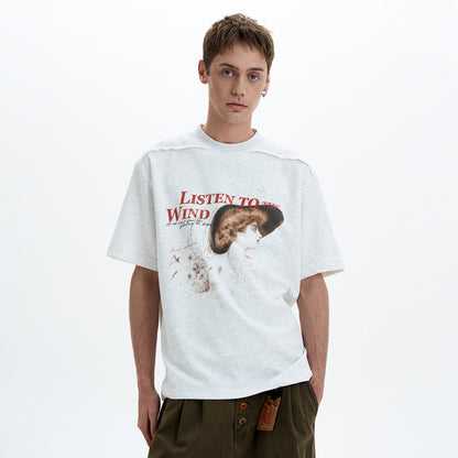 MADWIT VINTAGE GRAPHIC TEE #25081