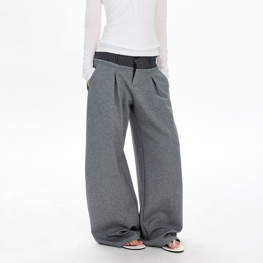 MADWITCH PATCH PLAID PANTS #C967