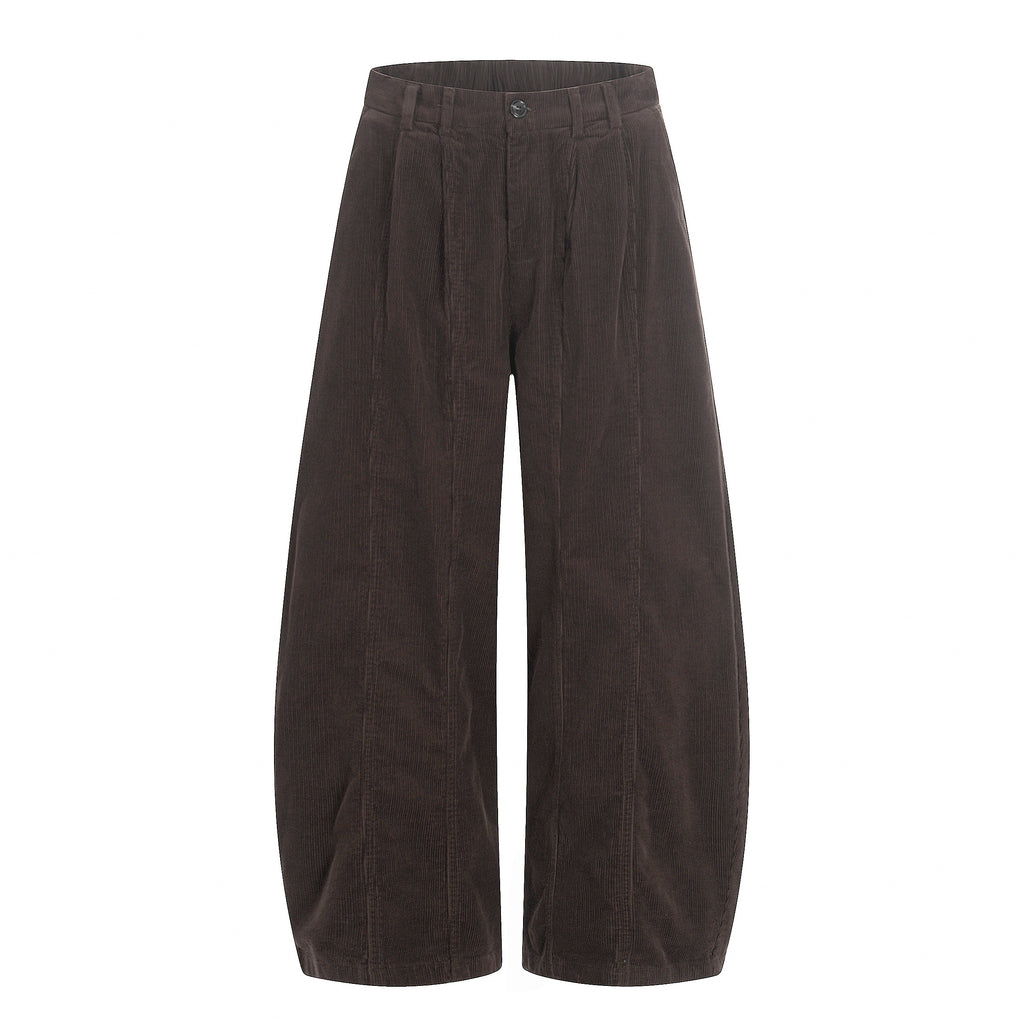 MADWITCH DOUBLE PLEAT CORDUROY TROUSERS #CK6935