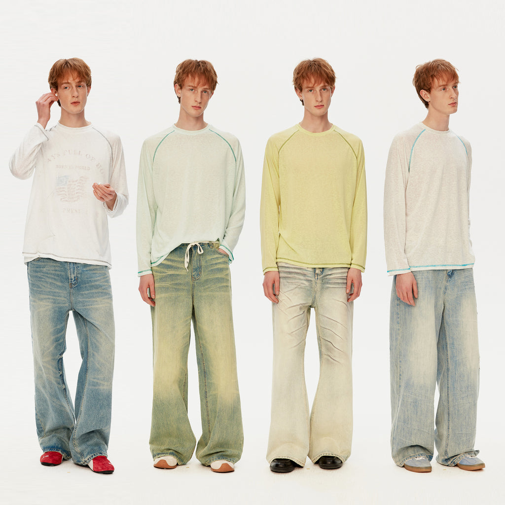 MADWITCH CREW NECK SUN TEE #AM2077