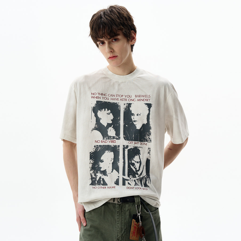 MADWITCH GRAPHIC CASUAL TEE #25703