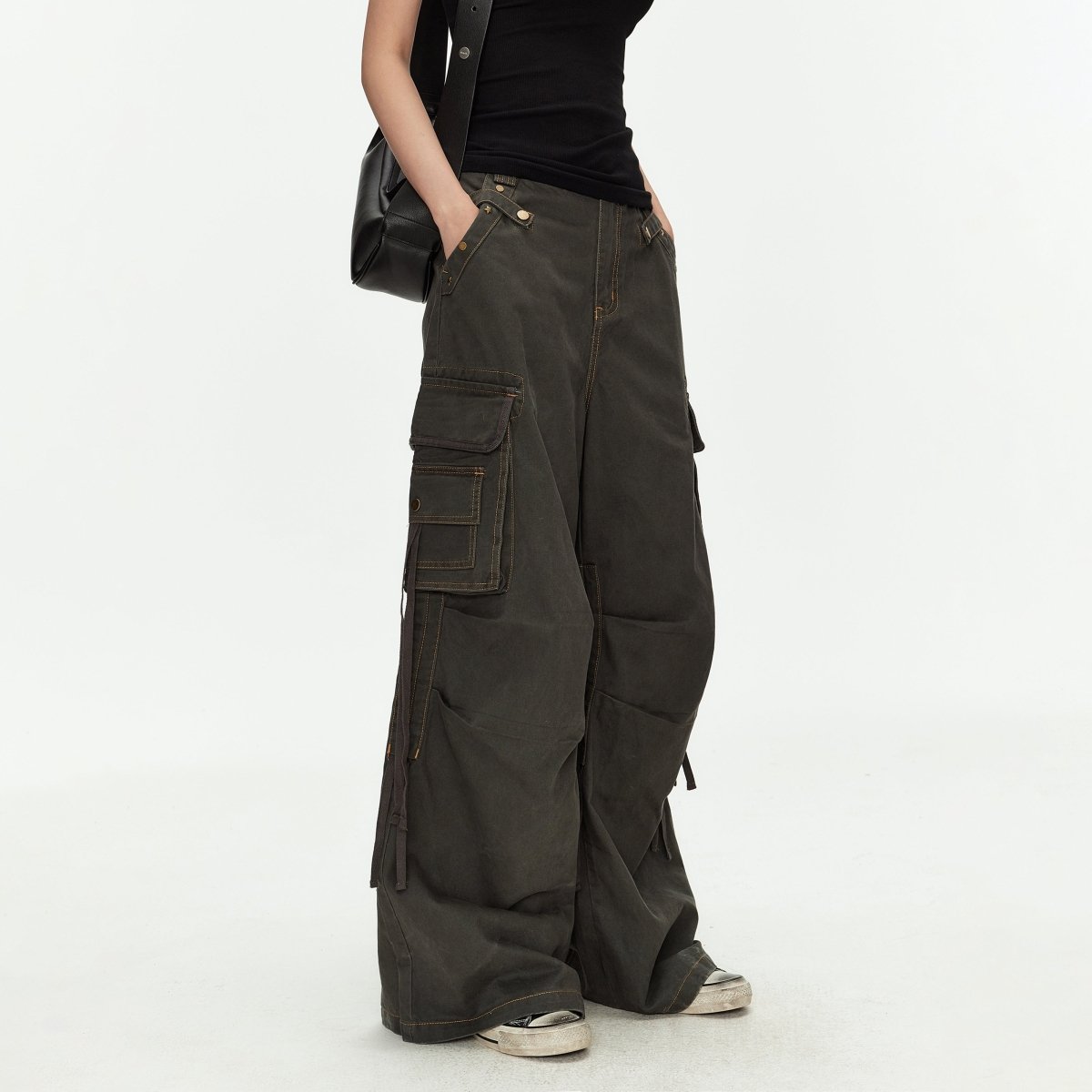 the Mad Shop Cargo Pants Charcoal 【公式通販】