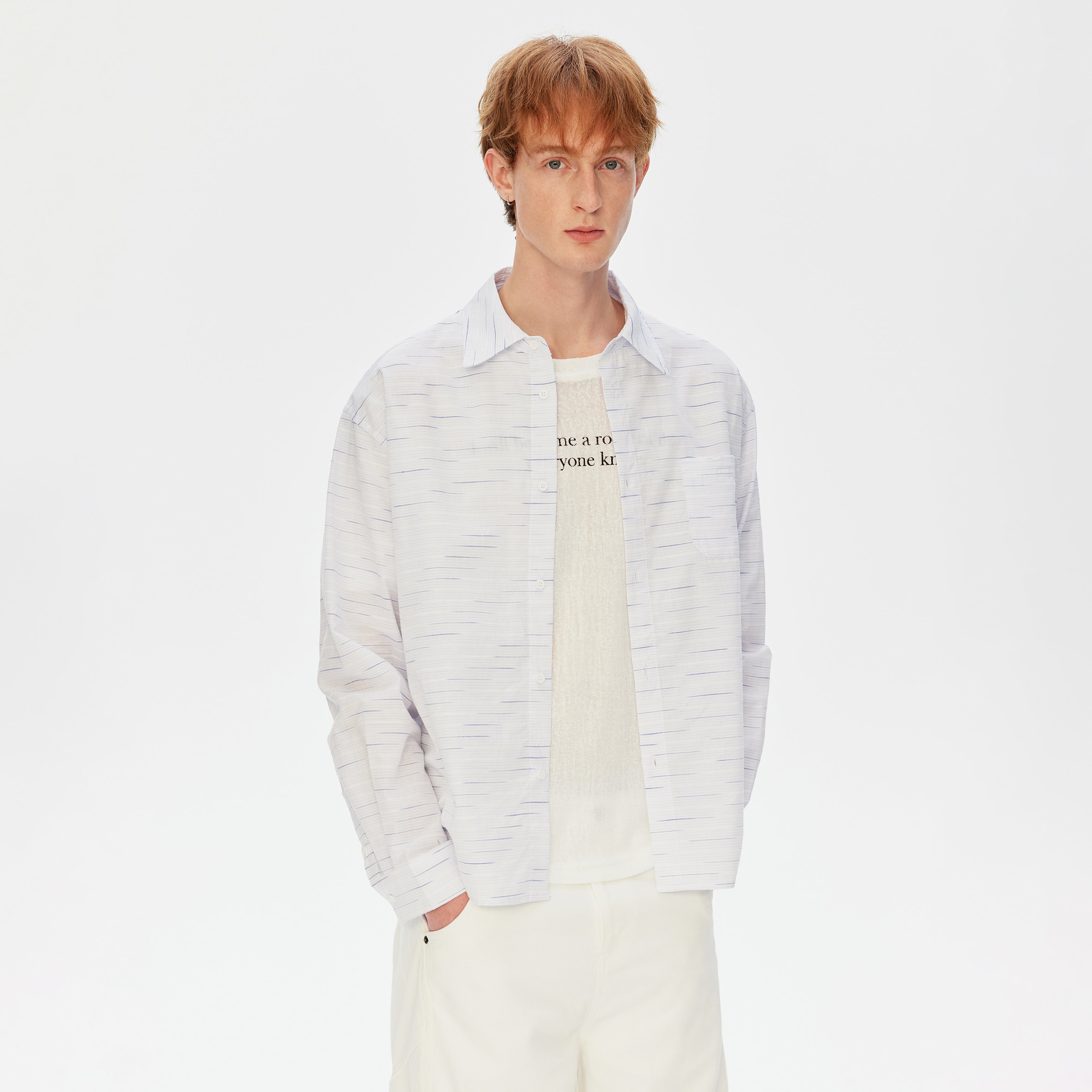 MADWITCH GRADIENT STRIPE SHIRT #RC95