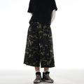 MADWITCH RAW HEM CAMO CARGO PANTS #CK252D